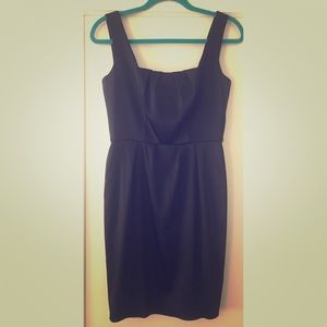 White House/Black Market satin dress, size 2